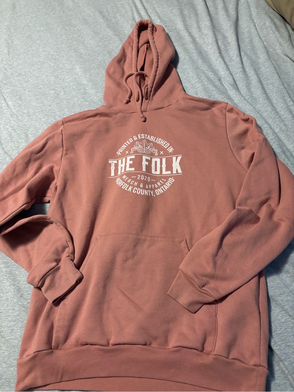 Women’s  Hooded Sweatshirt - Dusty Rose